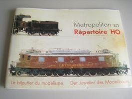 Metropolitan SA, Répertoire HO, Zusammenstellung ( Kopie )