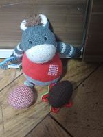 Baby Spielzeug Esel Rassel Greifling vibrierendes Bein