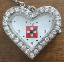 Herzuhr im Schweiz-Täschchen (Quartz)