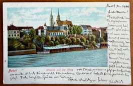 Basel - Münster mit der Pfalz 1904