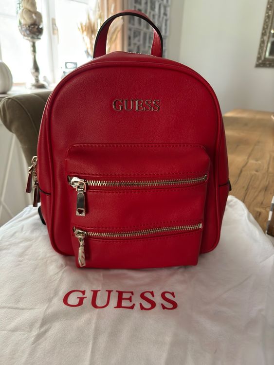 Guess Rucksack Rot wie neu Kaufen auf Ricardo