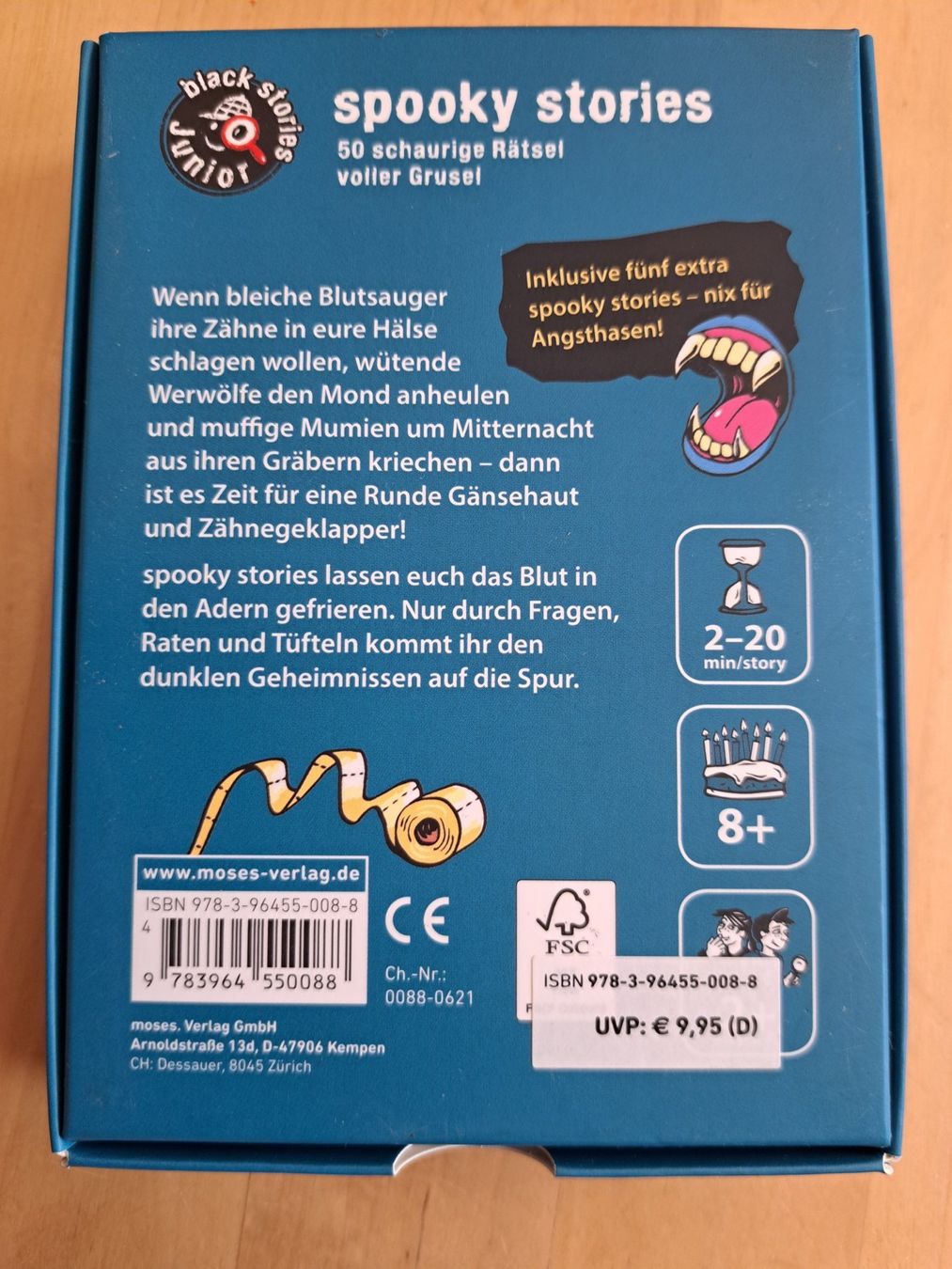 Jeux: Black Stories Junior – Neuf (Voir description) à Tägerig par ronjatobilisa 1