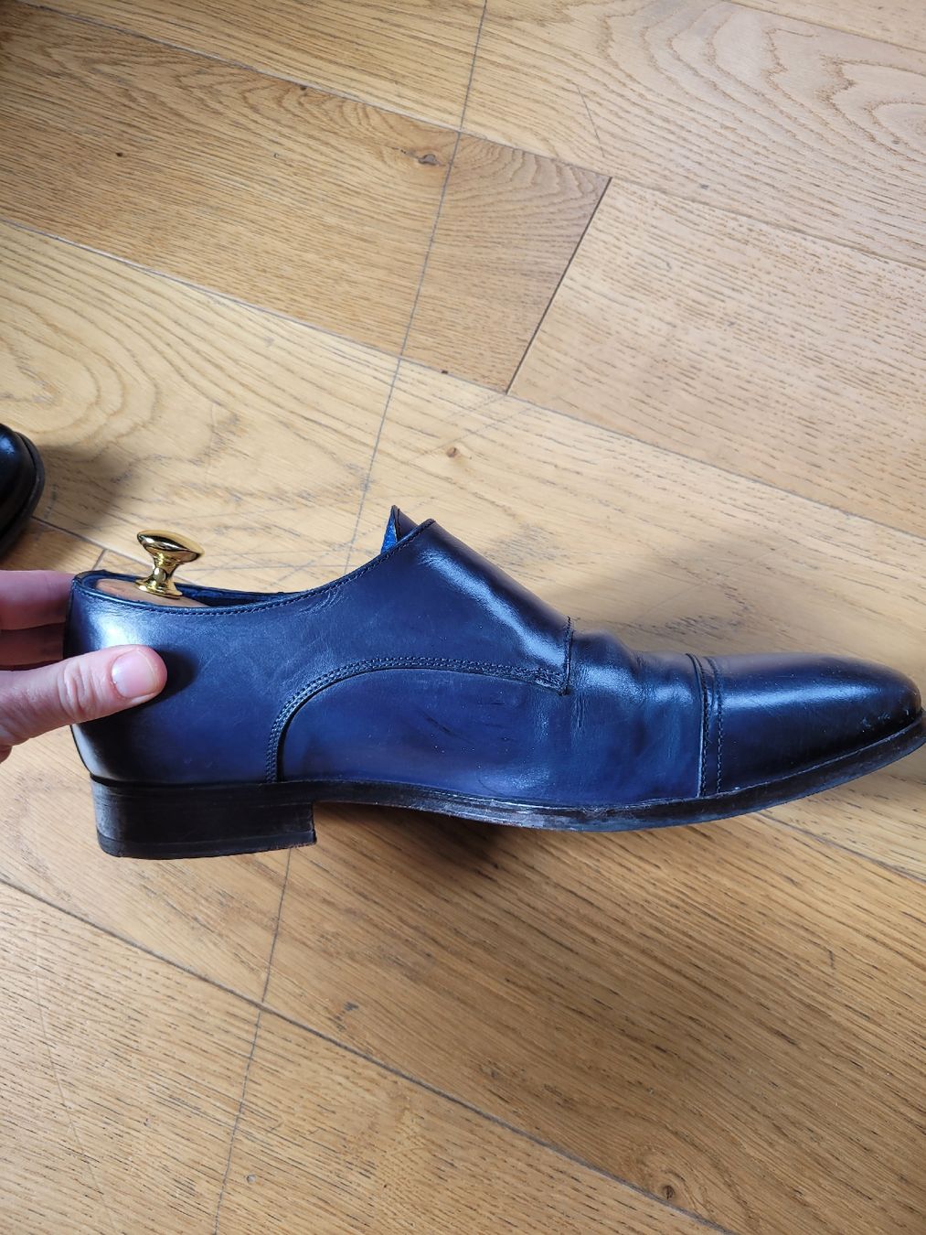 Scarpe da uomo: Shoepassion Double Monk Uk6, midnight blue – Usato da Dietikon venduto da Dantedo 1