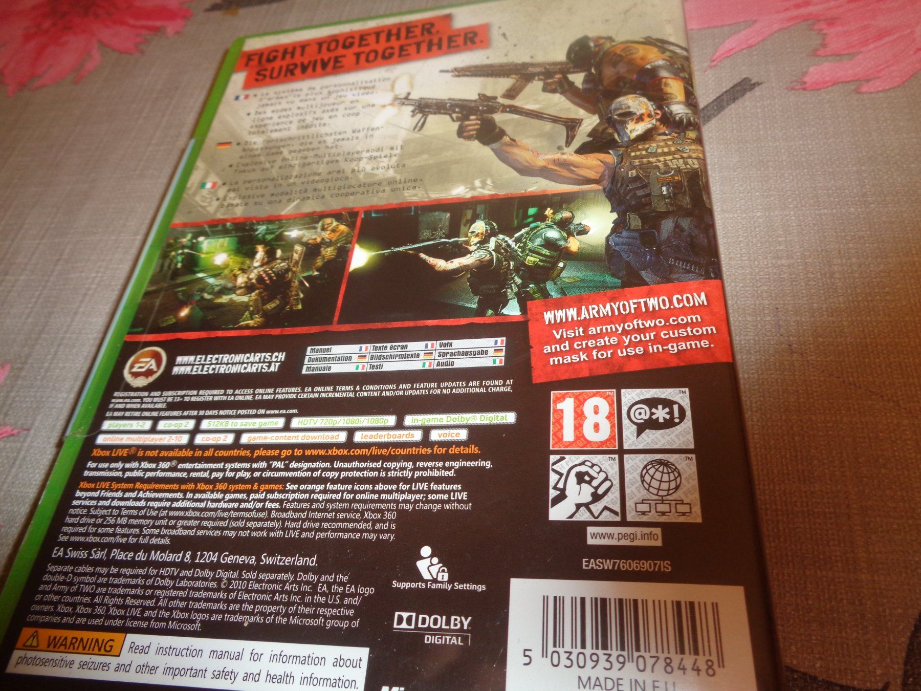 Giochi: Arm of Two - 40th Day XBOX 360 – Usato da Olten venduto da Disc-Ausverkauf 2