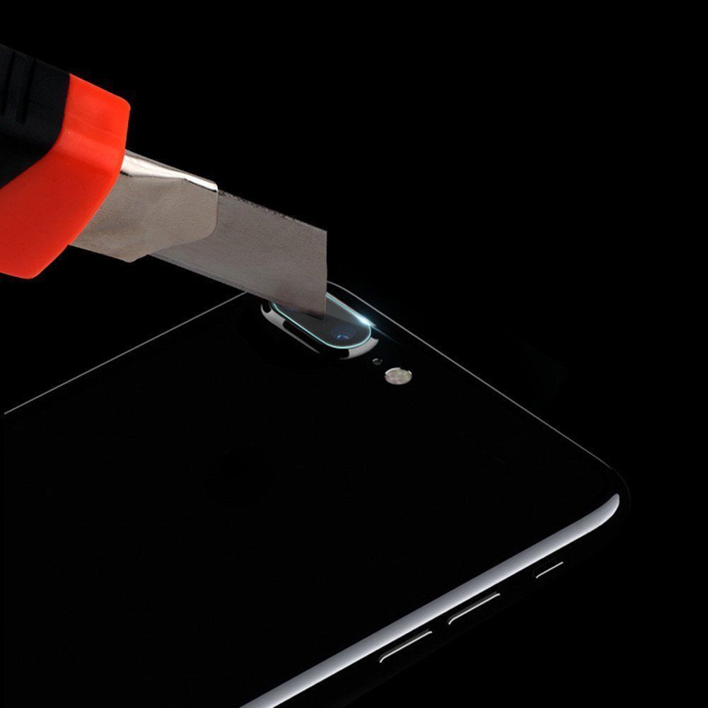 Bicchieri: IPHONE 8 PLUS / 7PLUS - PROTECTION CAMÉRA en verre souple – Nuovo e nell'imballaggio originale da Morges venduto da DA-mobile 1