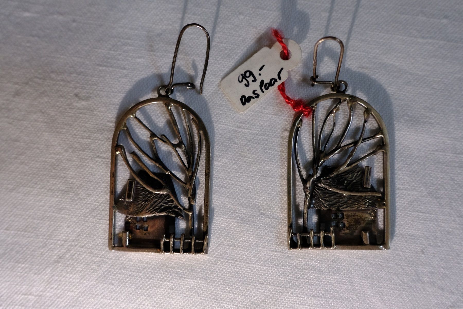 Orecchini pendenti & Orecchini a lobo: Silber 925, Ohrhänger/Anstecker im Paar – Usato da Fribourg venduto da Silver_Wat