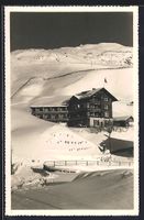 Inner-Arosa, Pension Sonnenhalde im Schn