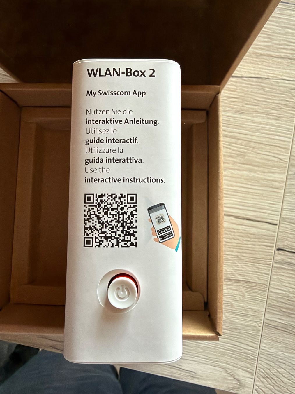 Swisscom Wlan: Swisscom Wlan Box 2 Neuf – Neu und originalverpackt aus Marly von may_j75b 1