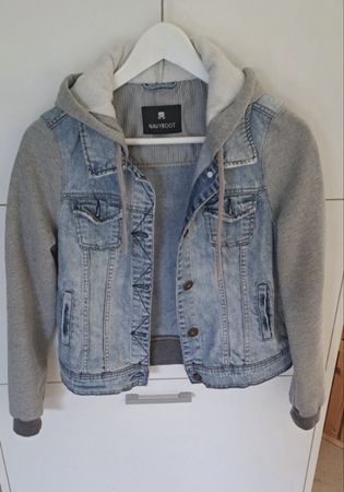 Jeansjacke mit Kapuze NAVYBOOT Gr. S guter Zustand