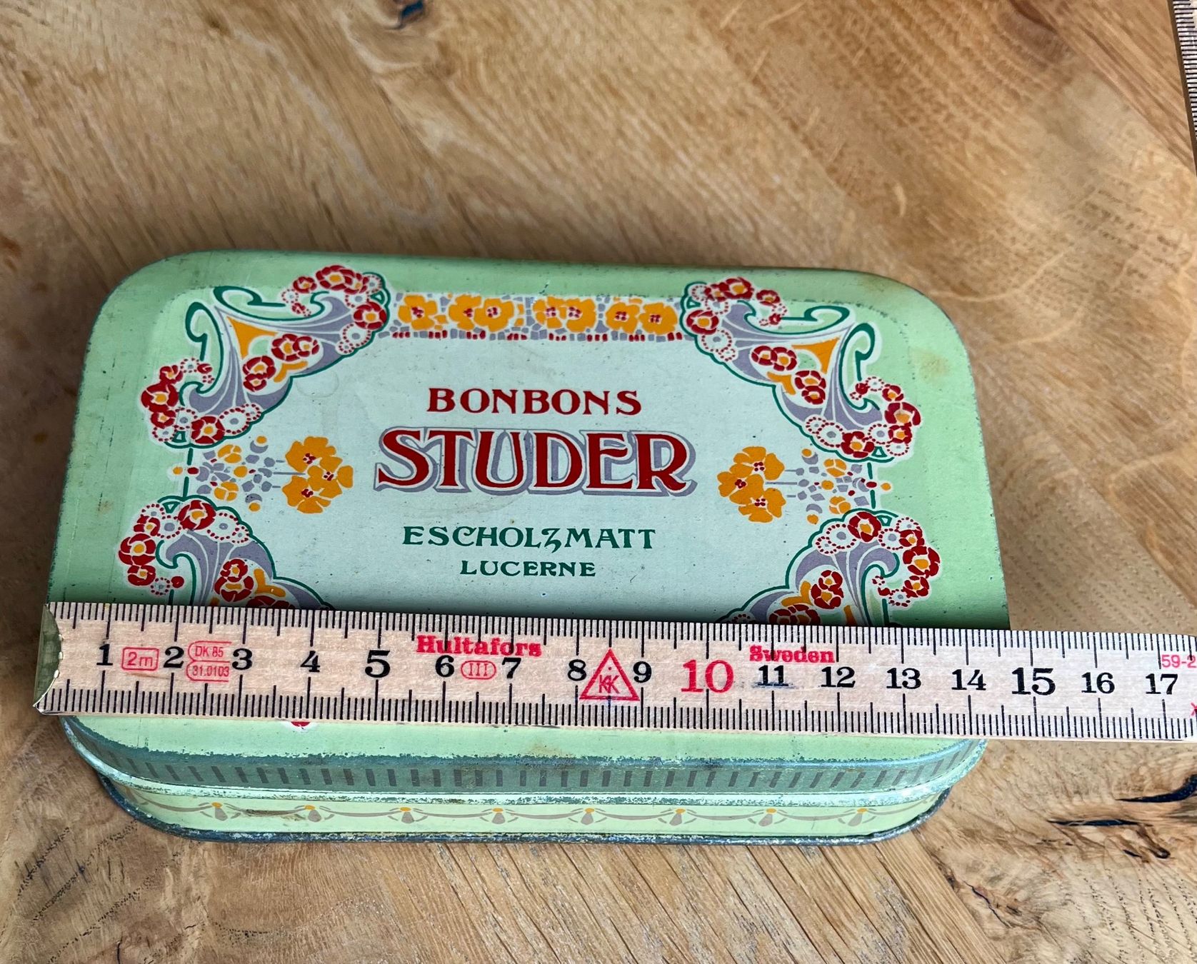 Contenitori & Simili: Blechdose Bonbons Studer – Usato da Moosleerau venduto da MiBan 6
