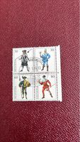 Briefmarken Block Schweiz Helvetia gebraucht