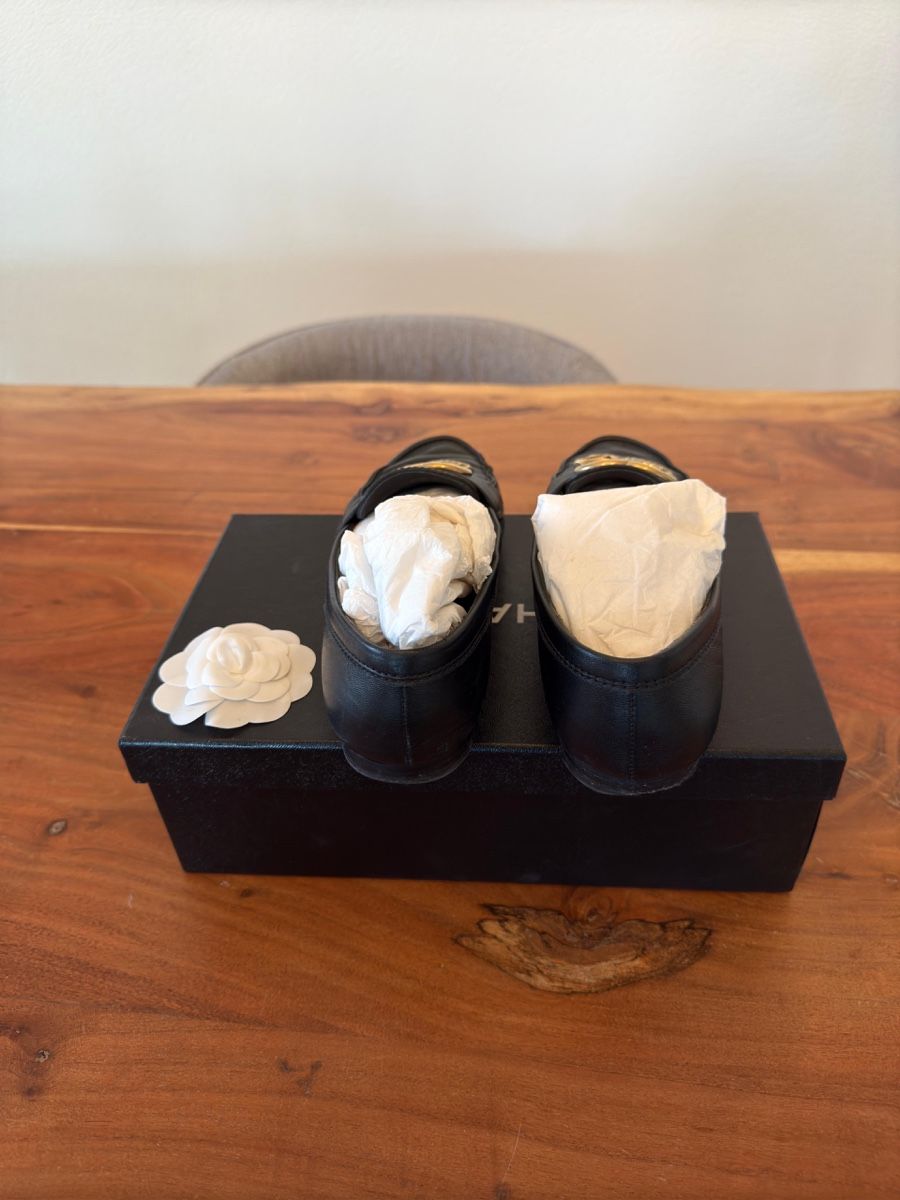Chanel Scarpe da donna: Chanel Leder Mokassin – Usato da Pfäffikon ZH venduto da C.Cs 2