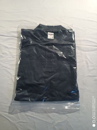 Polo Shirt Jerzees 569 Navy Grösse M neu