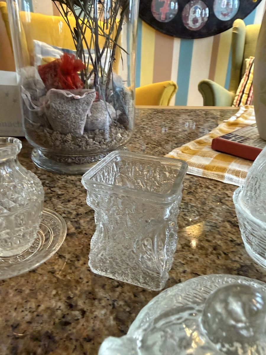 Bicchieri: 7 Teile Frühlingsdeko Glass – Nuovo (secondo la descrizione) da Turbenthal venduto da 310707 4