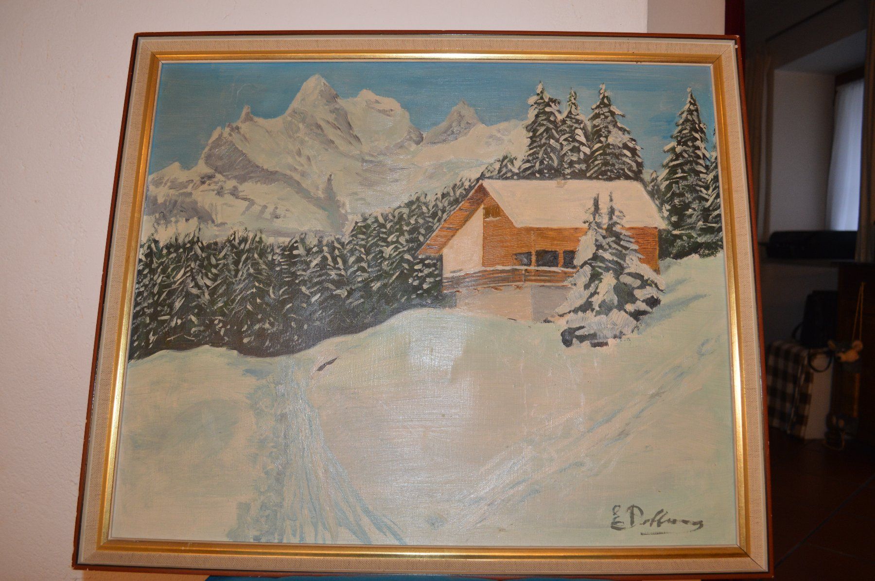 Dipinti: Quadro ad olio – Usato da Brione s. Minusio venduto da clk_8kjj