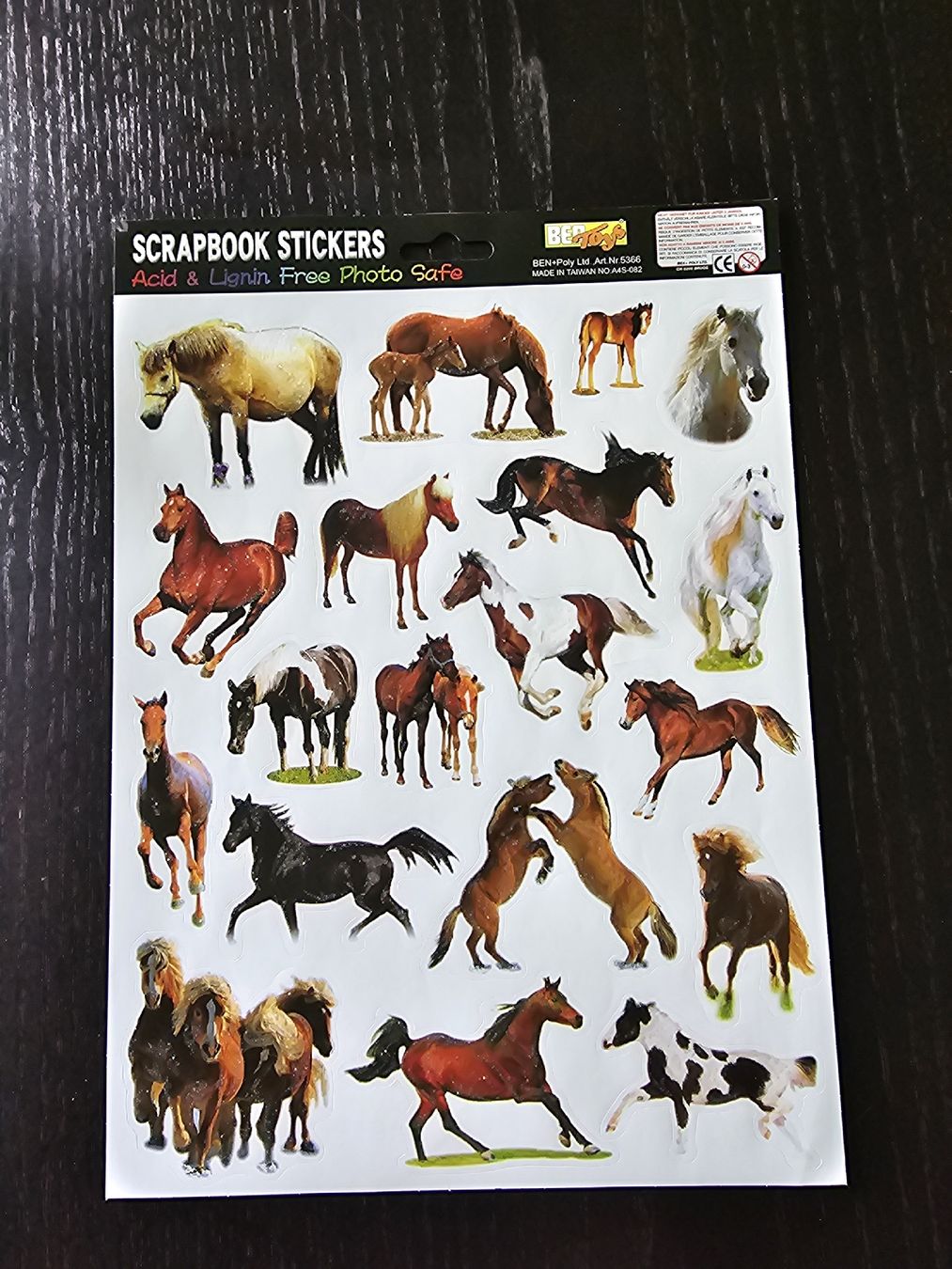 Aufkleber: Pferdesticker neu – Neu und originalverpackt aus Büttikon AG von PAM120319