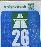 Autobahnvignette 2026