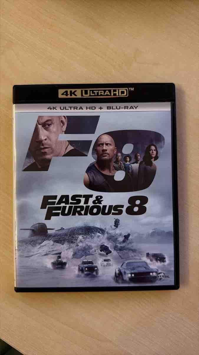 Alle DVDs: Fast & Furious 8 4K UHD + Blu-Ray – Neu (gemäss Beschreibung) aus Hittnau von PeterS75