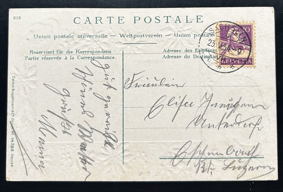 Cartoline postali: Prägekarte Sachseln  – Usato da Horw venduto da Tellbub 1