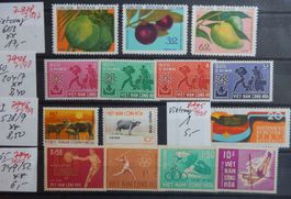 Vietnam Nord ex. Kat. 61-538 ** Kat. 40 Euro