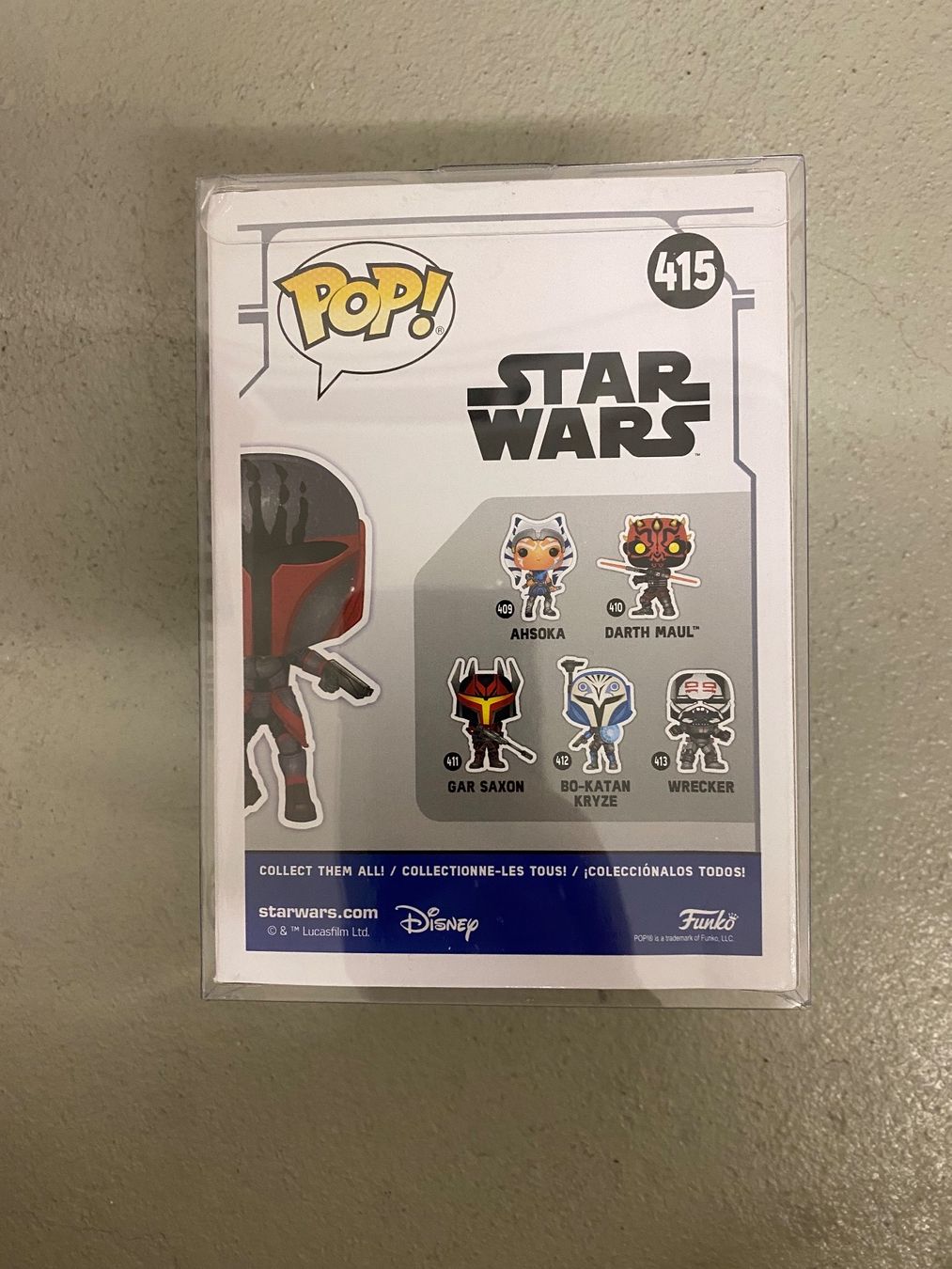 Star Wars Statuette: Funko Pop! Star Wars Mandalorian Super Commando Nr. 415 – Usato da Adlikon b.Regensdf venduto da sof_v82f 1