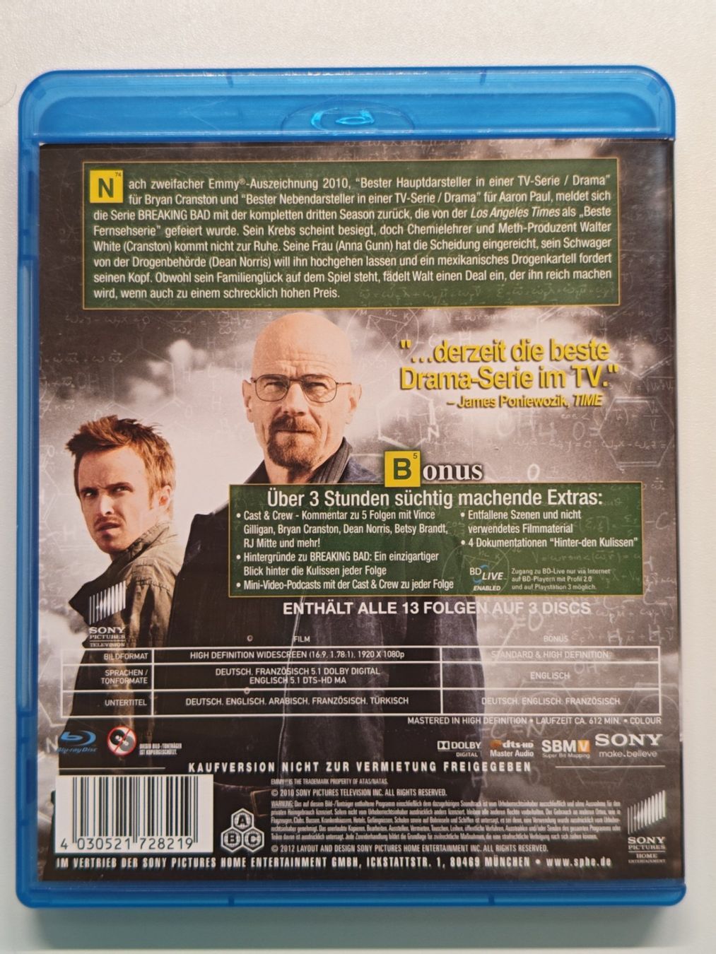 Tous les DVDs: Breaking Bad Staffel 3 – D'occasion à Liestal par Kratzilla 3