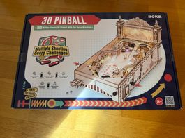 Rokr Pinball // Flipper // 3D Holzbausatz zusammengebaut