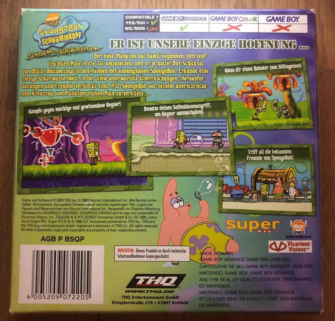 Nintendo Giochi: Spongebob Schlacht um Bikini Bottom – Usato da Kestenholz venduto da Matti_10 1