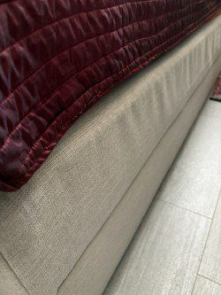 Letti: Boxspringbett 1.20 m breit beige mit Bettkasten – Usato da Samstagern venduto da Jenny4678 3