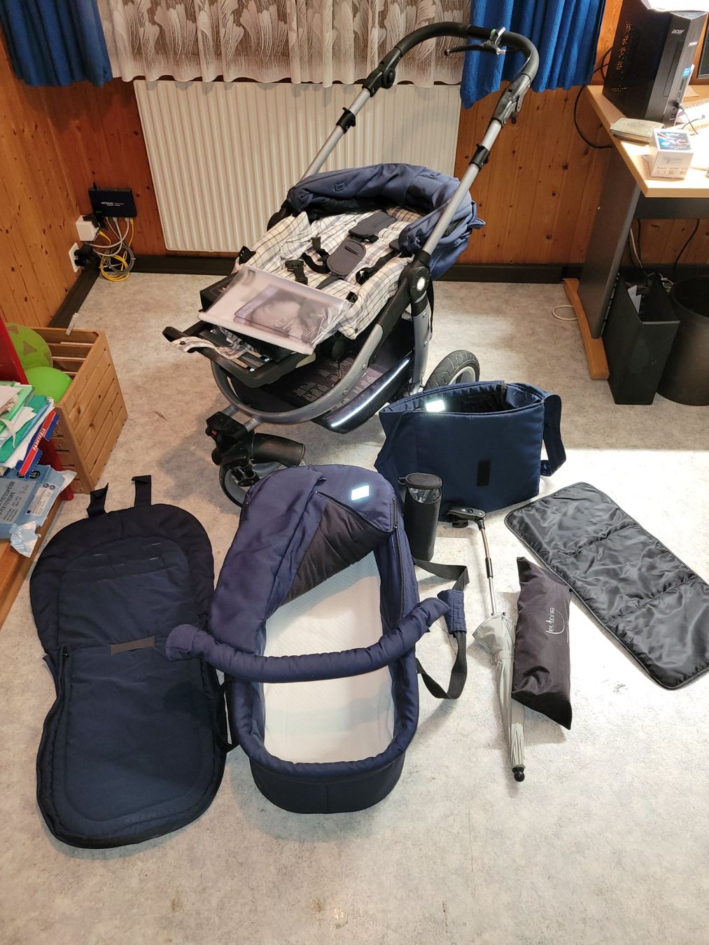 Teutonia Kinderwagen: Teutonia Spirit – Gebraucht aus Münchenbuchsee von Capri2.8
