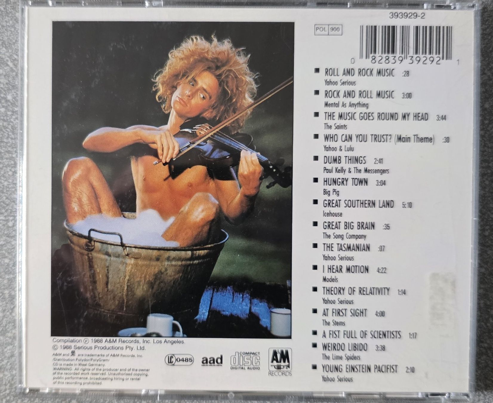 CDs: Young Einstein -  Original Motion Picture Soundtrack CD – Neuf avec emballage d'origine à Oetwil am See par fineli2 1