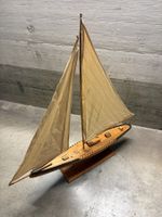 Grosses Schiffsmodell Klassiker, Holz, Vintage, Englisch?