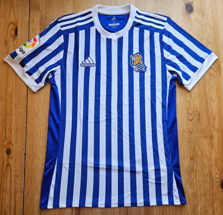 Real Sociedad San Sebastián Trikot adidas NEU Gr. S Spanien