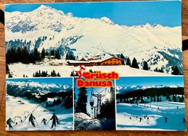 Grüsch - Danusa - Bergrestaurant Schwänzelegg - Skifahrer