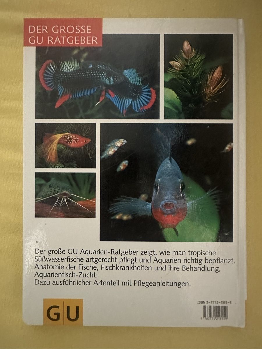 Libri: GU Ratgeber Wasserwelt Aquarium – Usato da Busswil venduto da billib 1