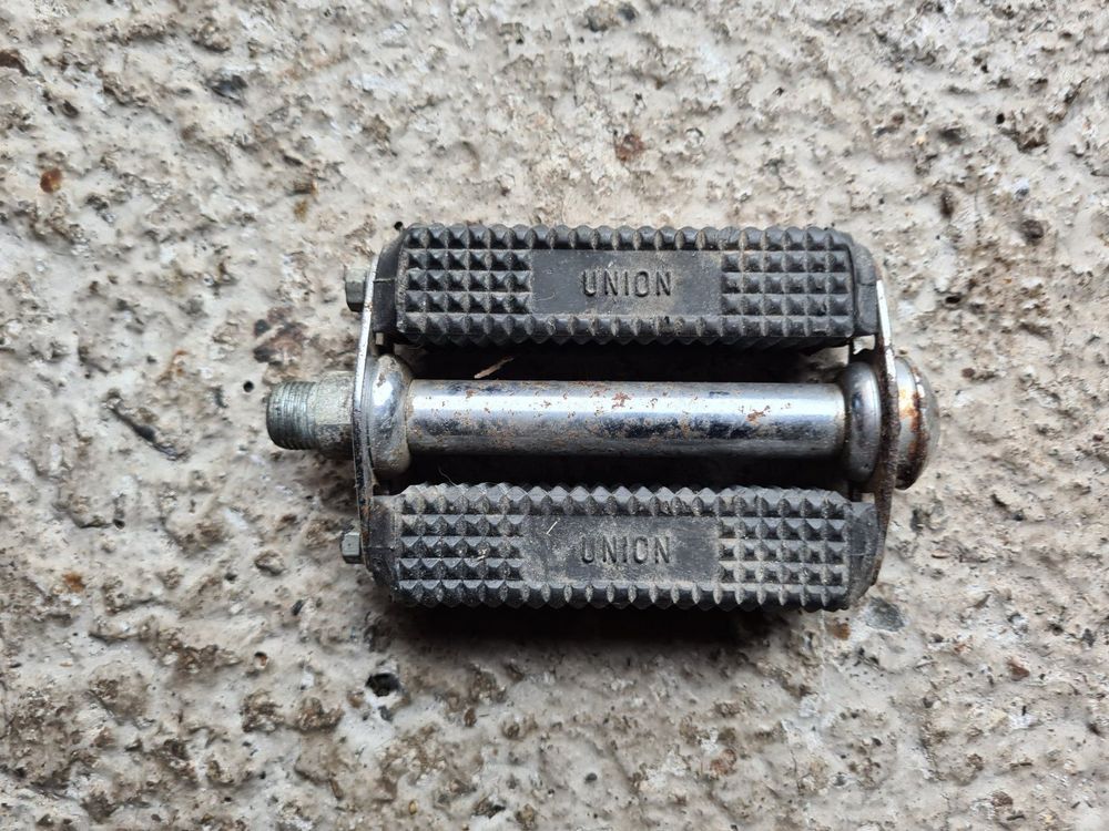 Pédalier Vélo Vintage Union France + Pédales – Vélo Rétro Français