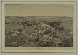 SCHAFFHAUSEN, HOLZSTICH 1892