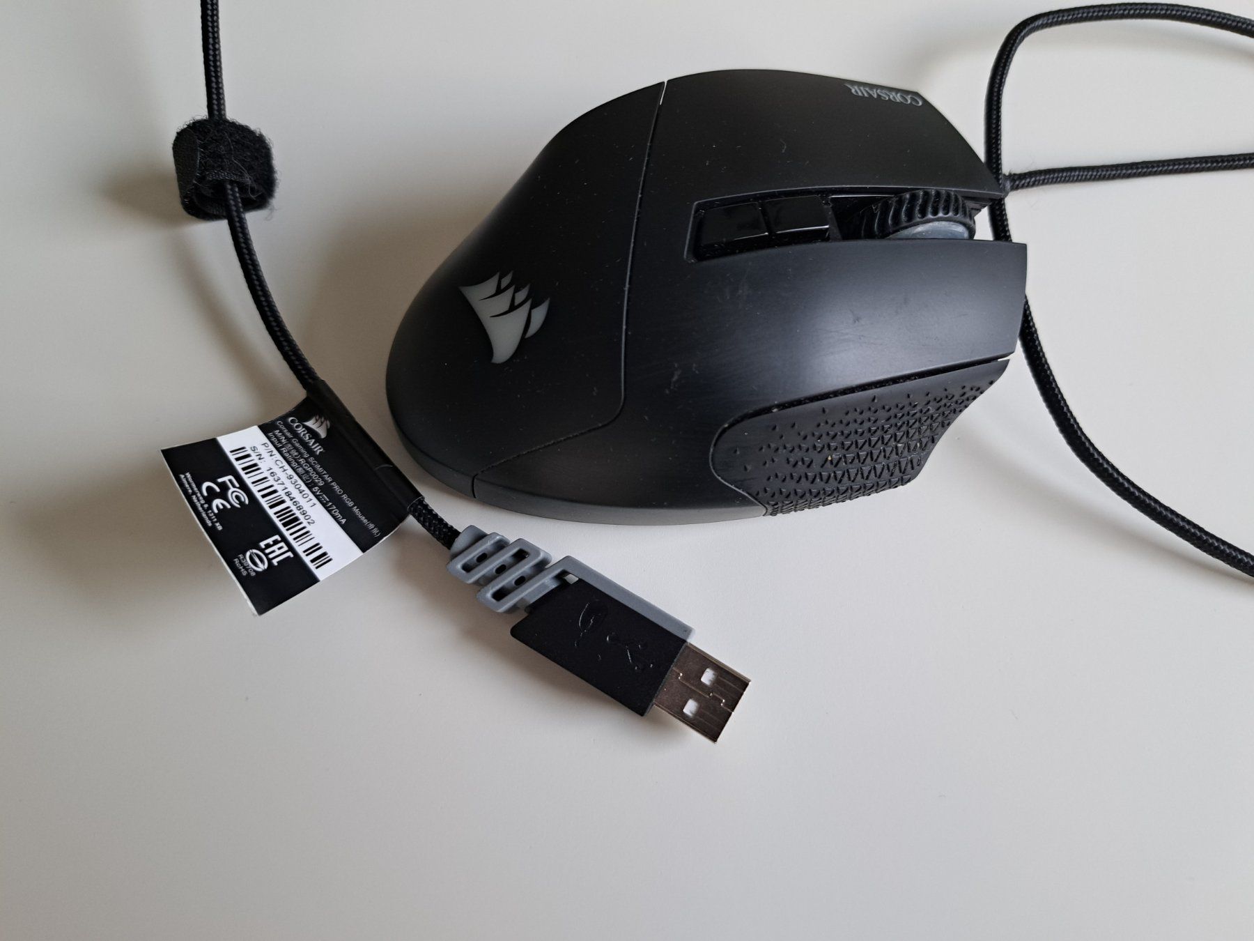 Corsair Maus: CORSAIR SCIMITAR PRO RGN Gaming Mouse – Gebraucht aus Hölstein von  3