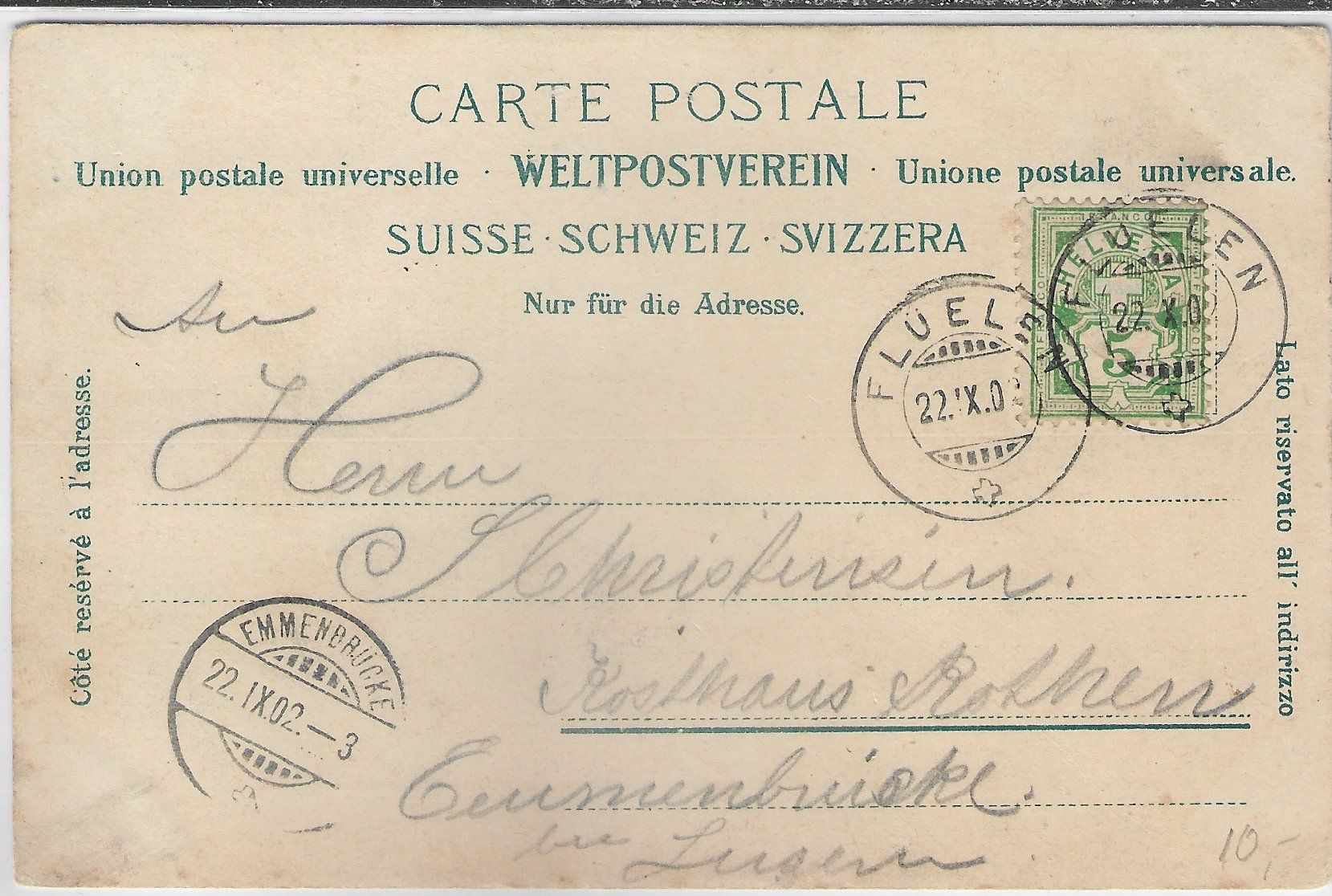 Cartes postales: Tellskapelle 1902 – D'occasion à Ettingen par Kartenplanet 1
