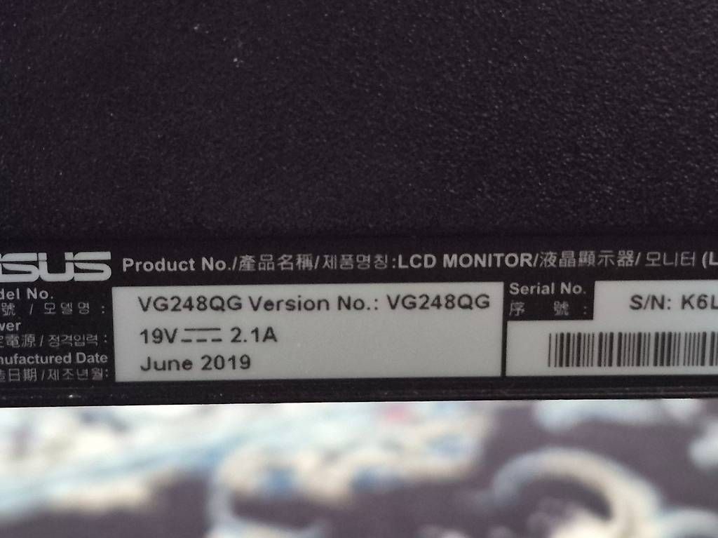 Asus Ecrans: Ecran asus 24" 1080p 165hz – D'occasion à Nyon par stephane.dev 3
