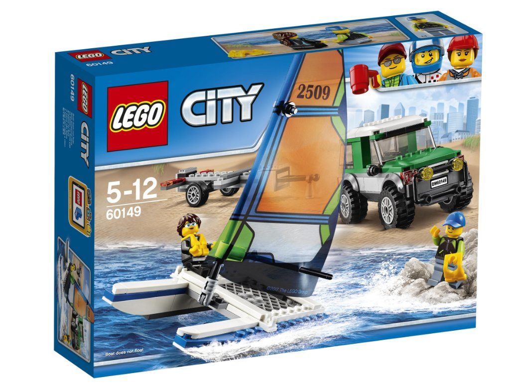 Lego Giocattoli: LEGO City 60149 Katamaran Abenteuer – Usato da Zürich venduto da LillaMy78