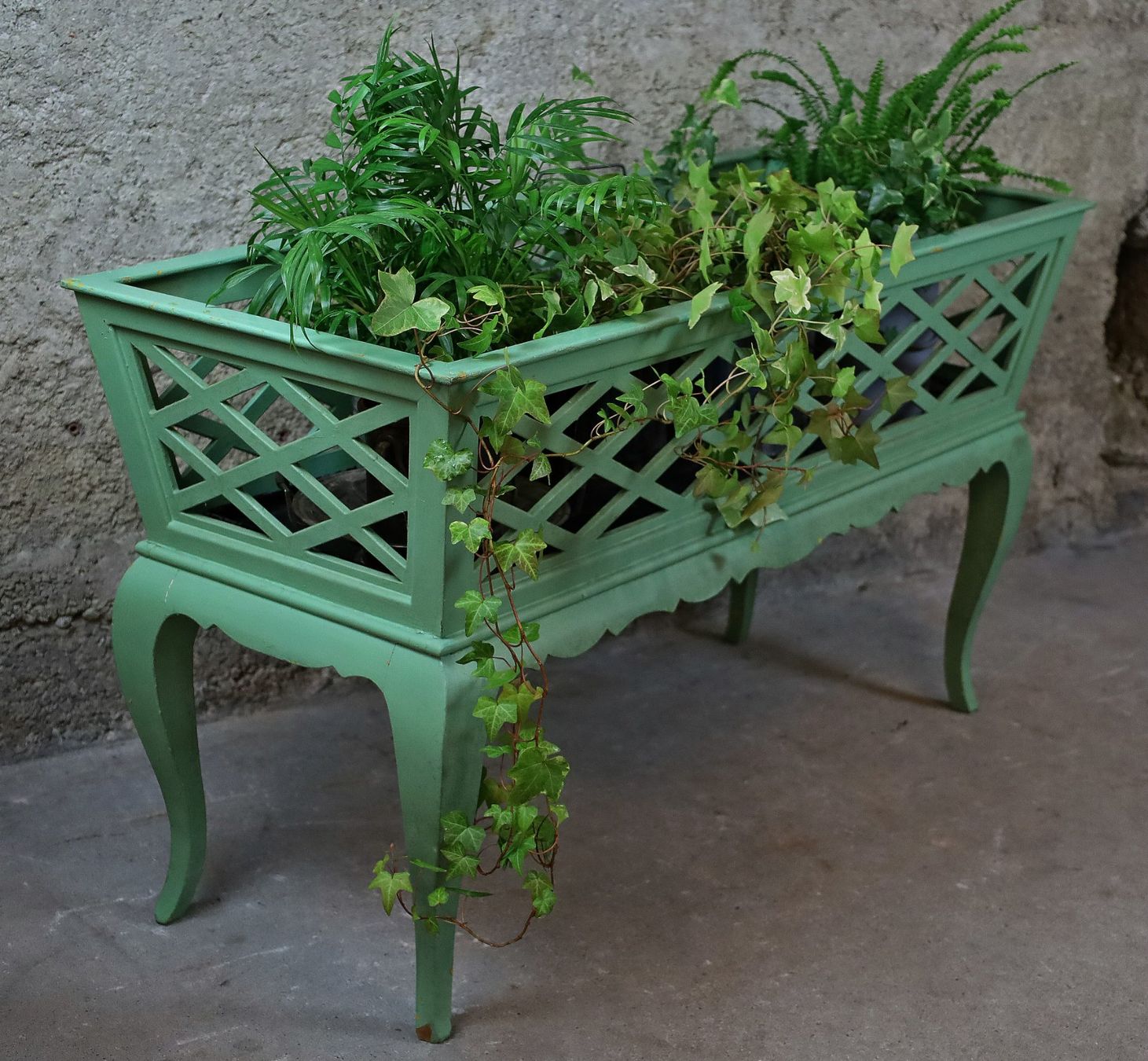 Vasi per fiori: Jardinière, Blumenkrippe, Pflanzenkrippe – Usato da Birrwil venduto da brandschatz_birrwil 6