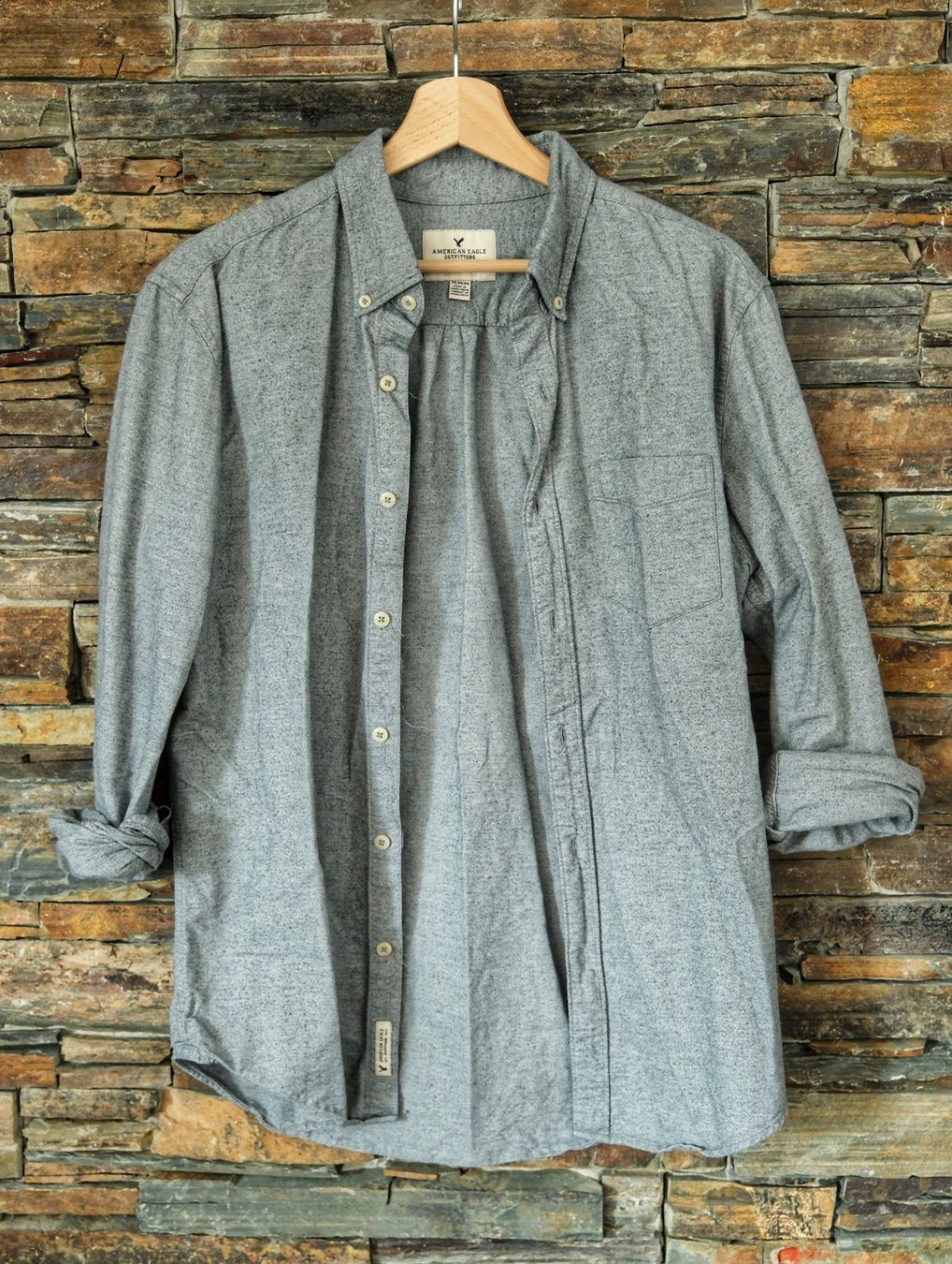 Camicie: Hemd Gr. M AMERICAN EAGLE Classic Fit Herren – Usato da Wohlen AG venduto da Exitburn 3