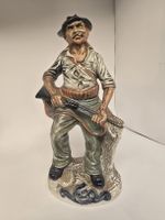 Capodimonte Jäger Figur aus Keramik,  Sammlerstück