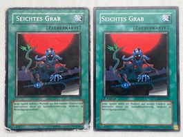 Yu-Gi-Oh! Seichtes Grab PSV-G036 & SDRL-DE023 Deutsch Rare/C