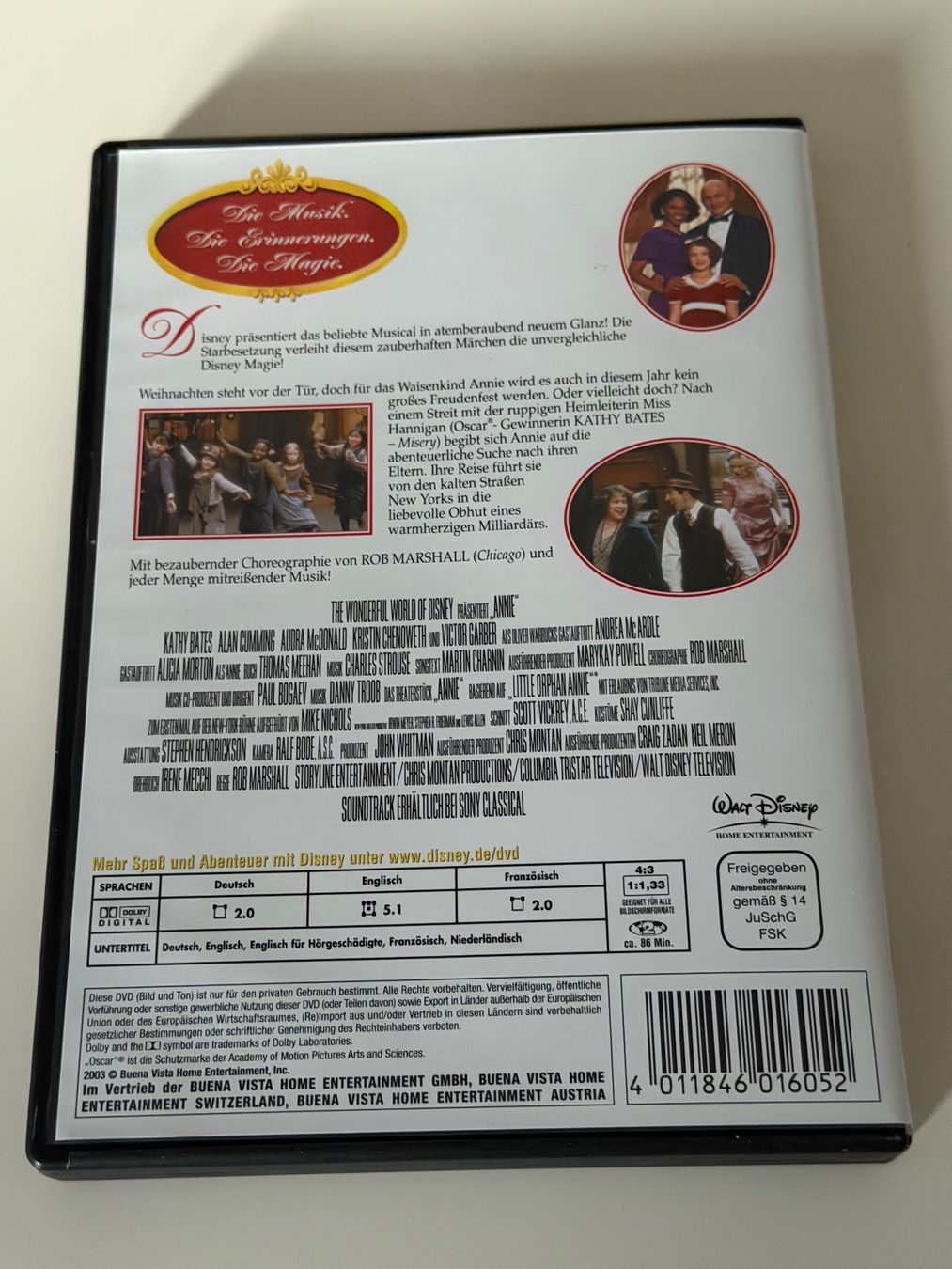 Tutti i DVDs: Annie - Weihnachten einer Waise - DVD – Nuovo (secondo la descrizione) da Altstätten SG venduto da sheamus 1