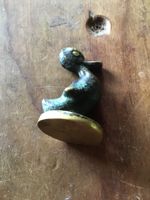 Ältere Mini Bronze Ente
