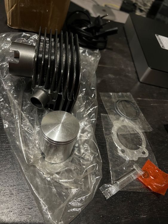 Kit Pistone 65cc 43mm Per Piaggio Ciao, Boss, Boxer, Grillo, Si, Bravo, Ceao 50cc - Motori A 2 Tempi