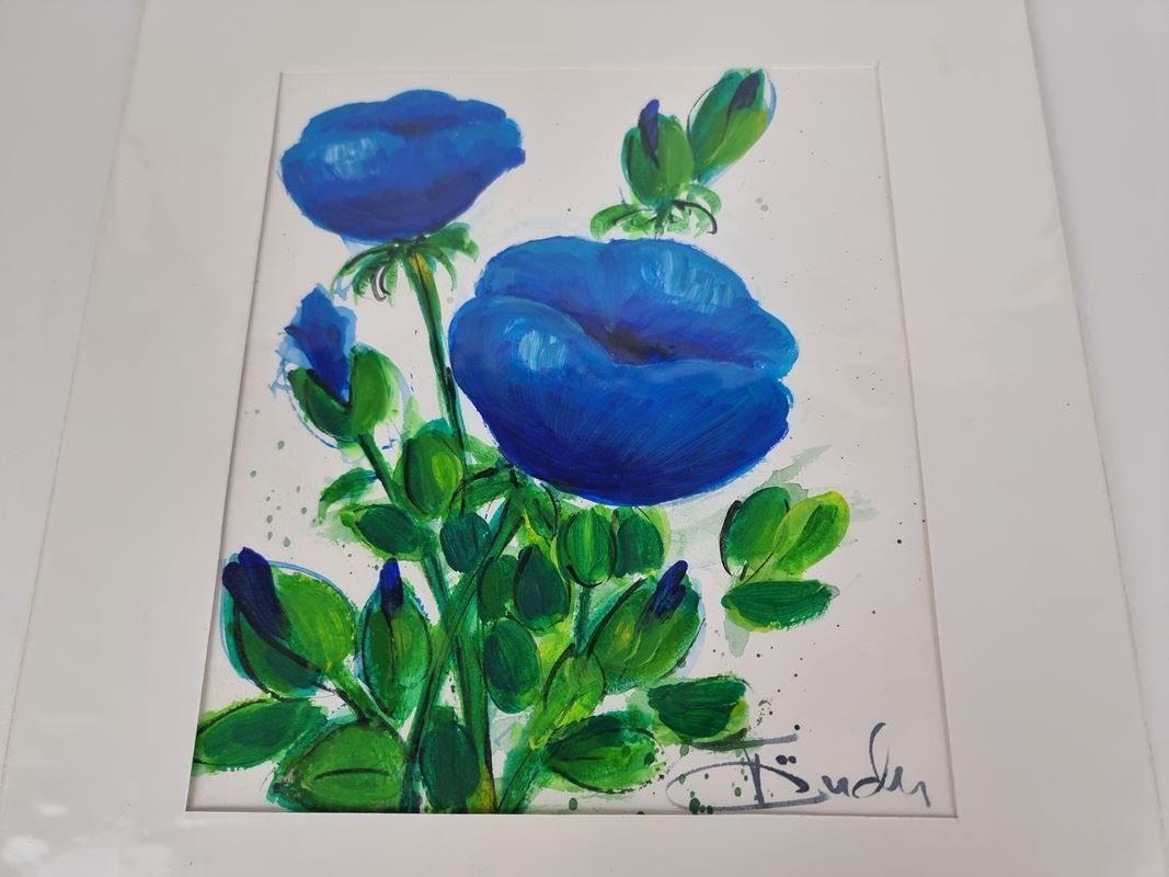 Dipinti: Acryl Gemälde, Brigit Töndury – Usato da Urtenen-Schönbühl venduto da Restwert_Schoenbuehl 1