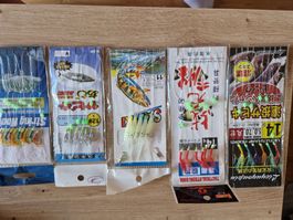 5 Gambes pour la peche a la perche